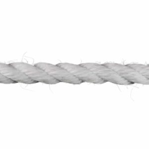16mm White Staple Spun Rope (Sold By Metre)