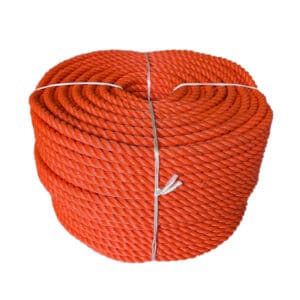 18mm Orange Polyethylene Rope (220m Coil)