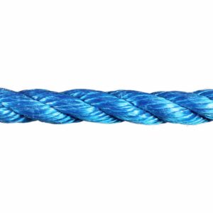 20mm Blue Polypropylene Rope (Sold By Metre