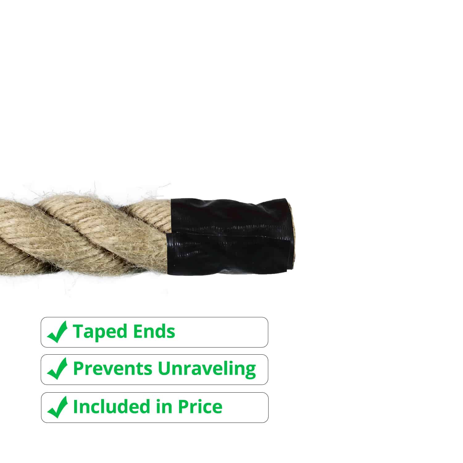 20mm Synthetic Hemp Rope (Sold by Metre) | Buy Rope