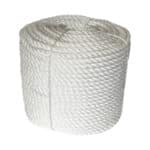 24mm White Staple Spun Rope (220m Coil)