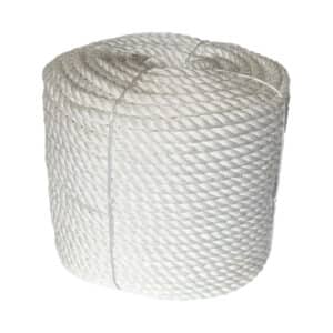 24mm White Staple Spun Rope (220m Coil)