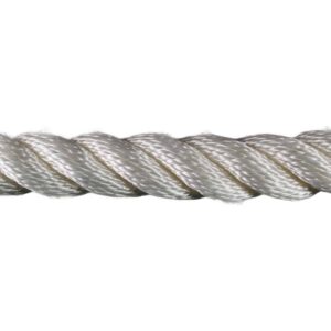 24mm White Nylon Rope (Sold By Metre)