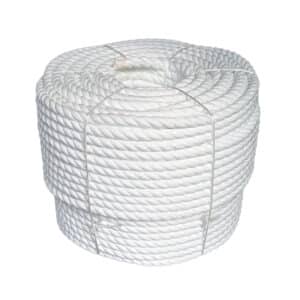 24mm White Polypropylene Rope (220m Coil)
