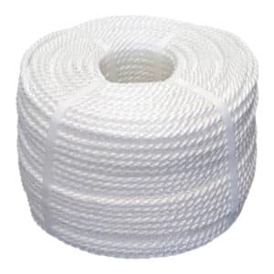 28mm White Polypropylene Rope (220m Coil)
