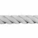 28mm White Staple Spun Rope (Sold by Metre)