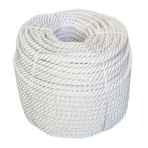 32mm White Nylon Rope (220m Coil)