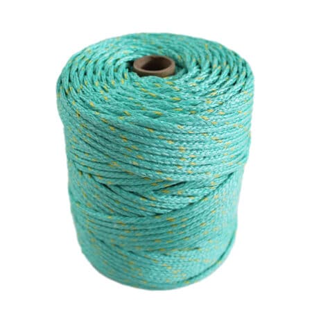 5mm-green-with-yellow-fleck-braided-polysteel-twine-2kg