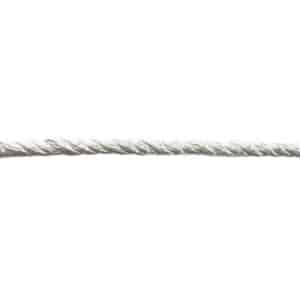 6mm White Nylon Rope (Sold By Metre)
