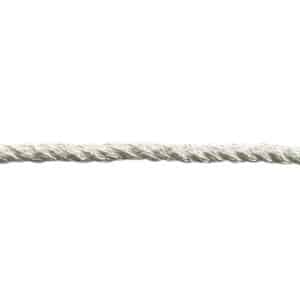 8mm White Nylon Rope (Sold By Metre)