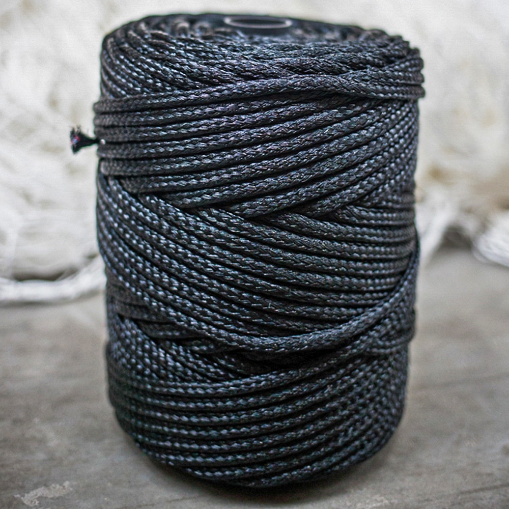 4mm Black Braided Polyethylene Twine (2kg)