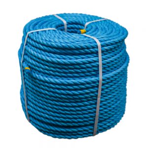 Blue-Polypropylene-Rope-coil-stand