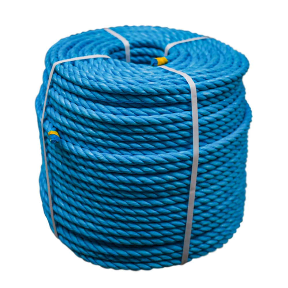 4mm Blue Polypropylene Rope (220m Coil)