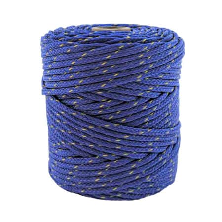 Dark-Blue with-Yellow-Fleck-Polyethylene-Twine