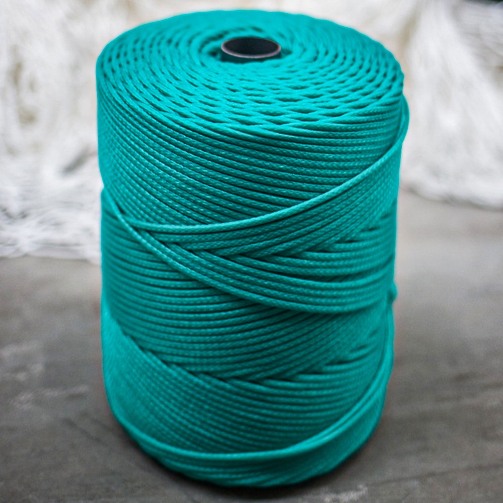 3.5mm Green Braided Polypropylene Paracord (1kg)