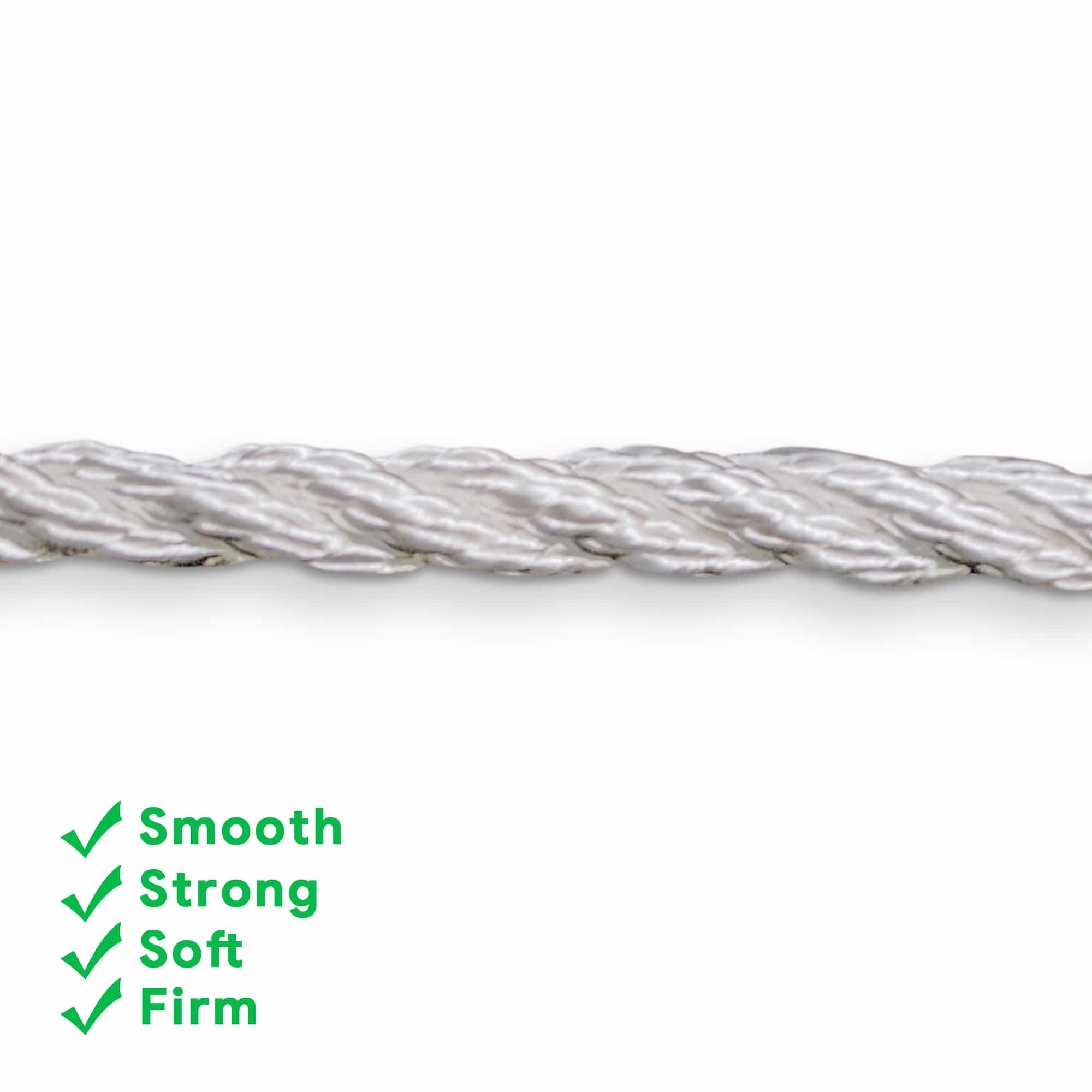 32mm White Nylon Rope (220m Coil)