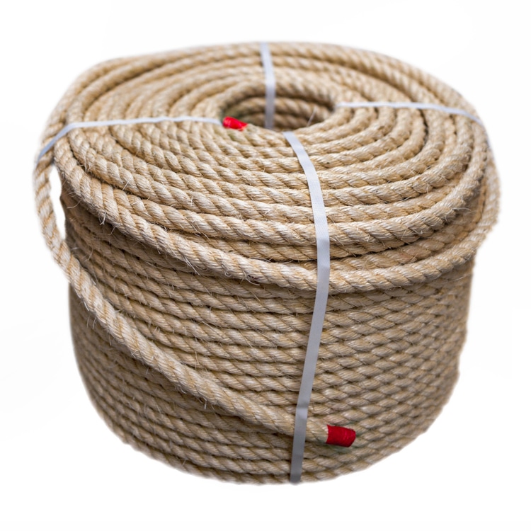 32mm Natural Sisal Rope (220m Coil)