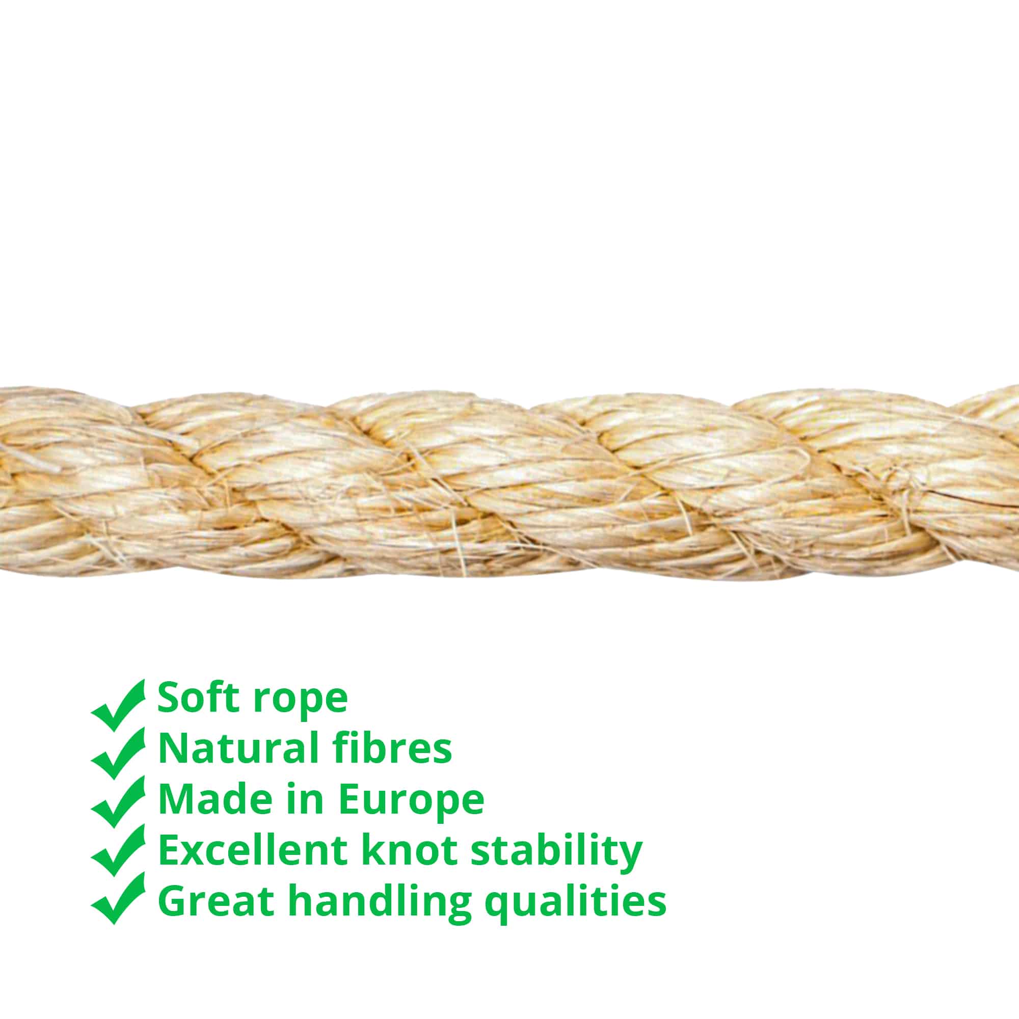 24mm Natural Sisal Rope (Sold by Meter) Buy Rope