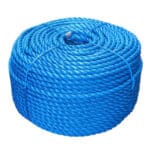 20mm Blue Polypropylene Rope (220m Coil)