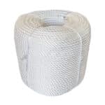 12mm White Nylon Rope (220m Coil)