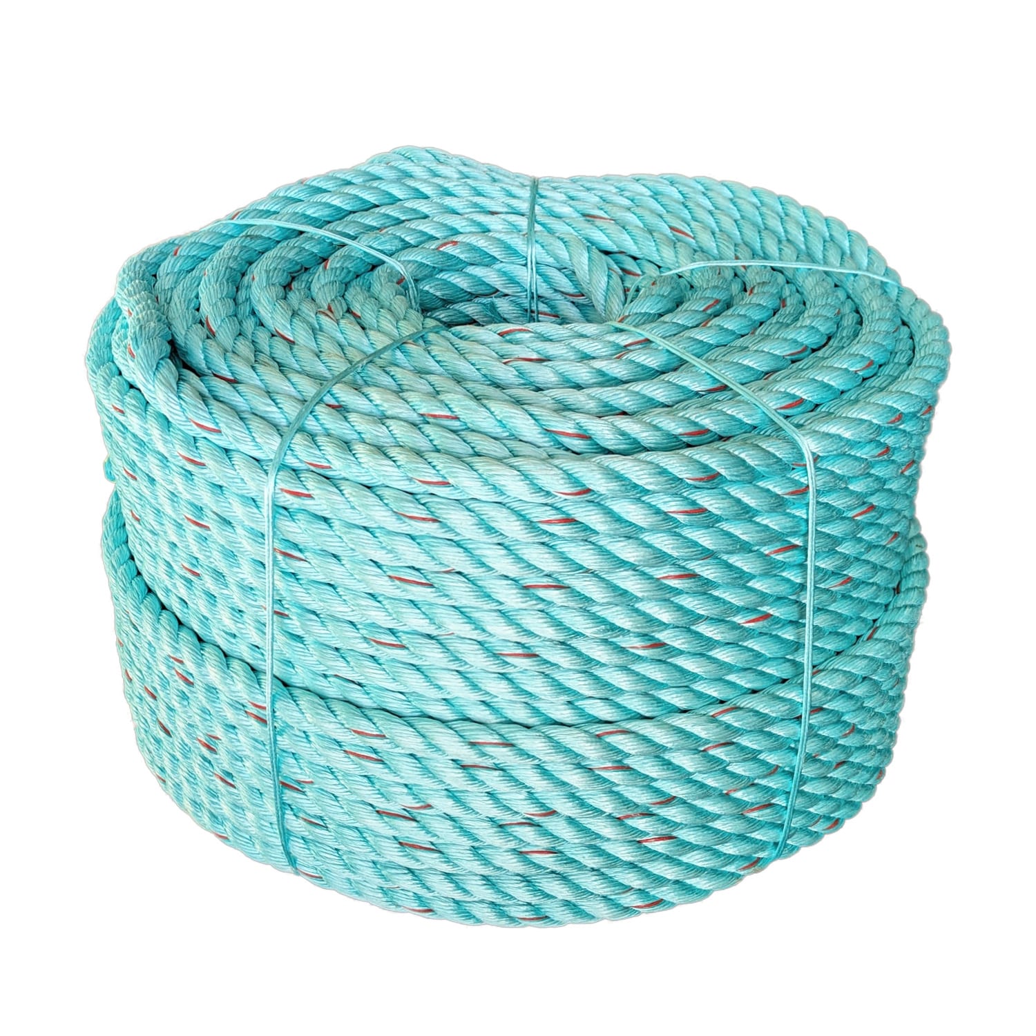 24mm Green with Red Flecks Polysteel Rope (220m Coil)