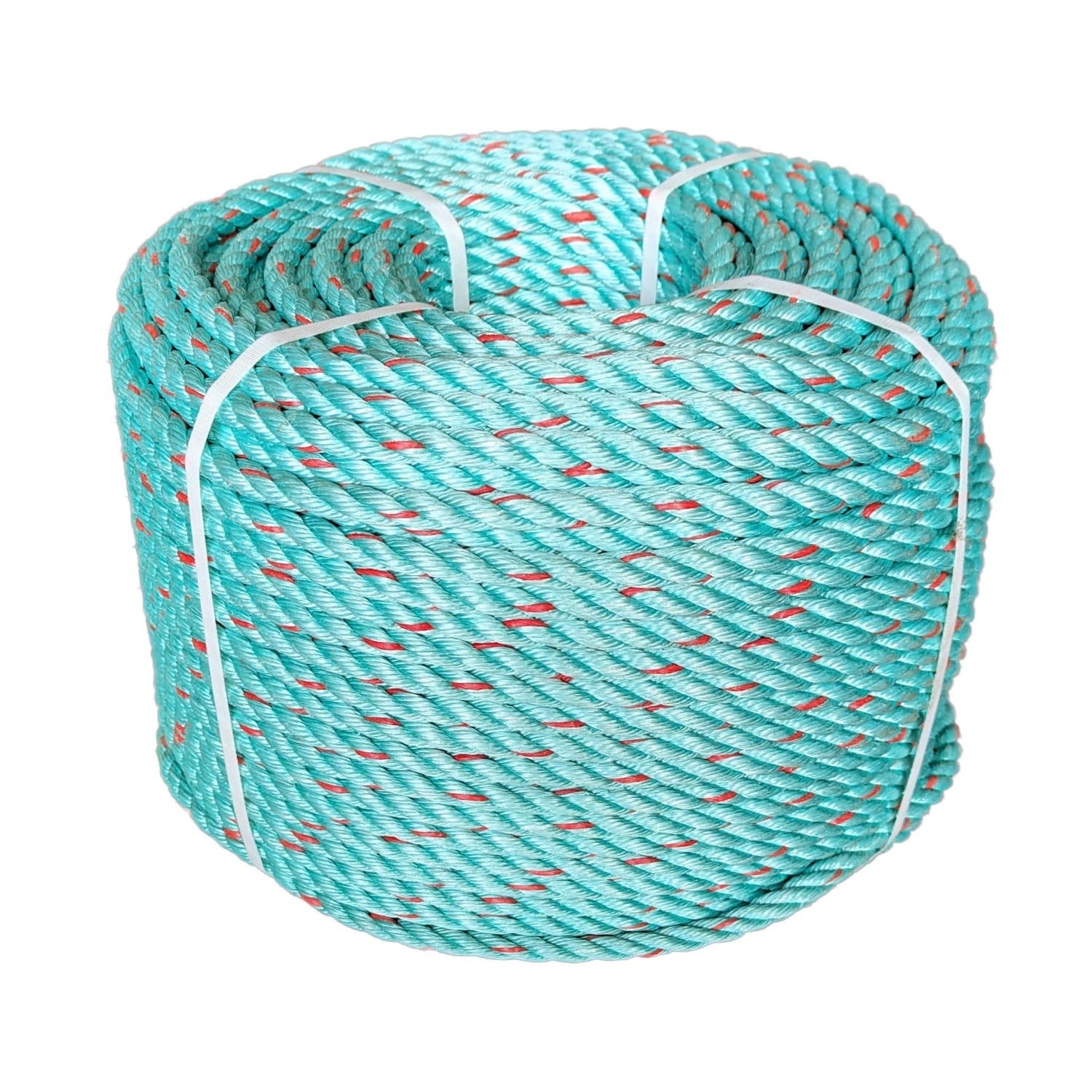 14mm Green with Red Flecks Polysteel Rope (220m Coil)