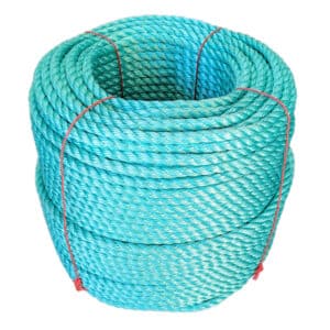 20mm Green with Red Flecks Polysteel Rope (220m Coil)