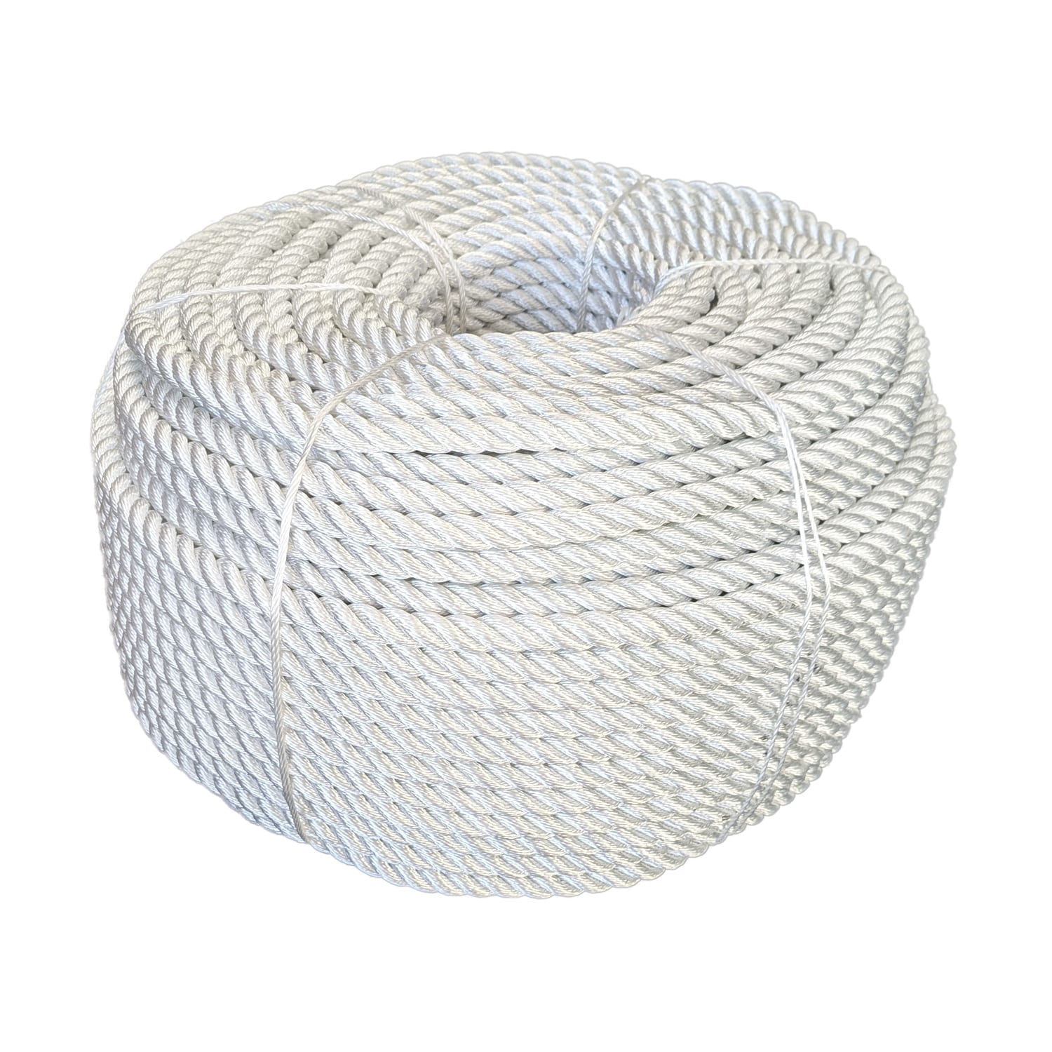 18mm White Nylon Rope (220m Coil)