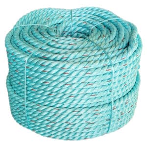 36mm Green with Red Flecks Polysteel Rope (220m Coil)