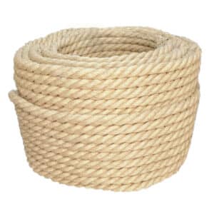 40mm Natural Sisal Rope (220m Coil)