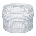 16mm White Staple Spun Rope (220m Coil)