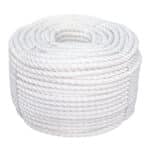 18mm White Staple Spun Rope (220m Coil)