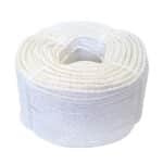 8mm White Staple Spun Rope (220m Coil)