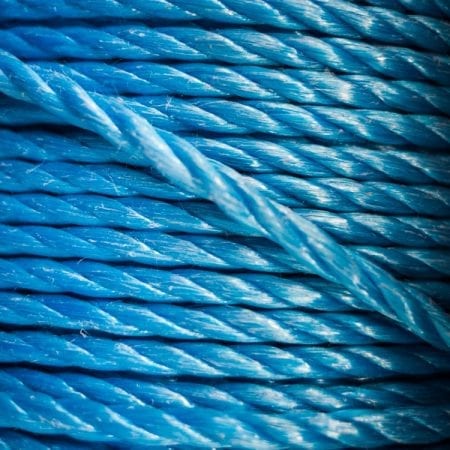 Blue Polypropylene Rope