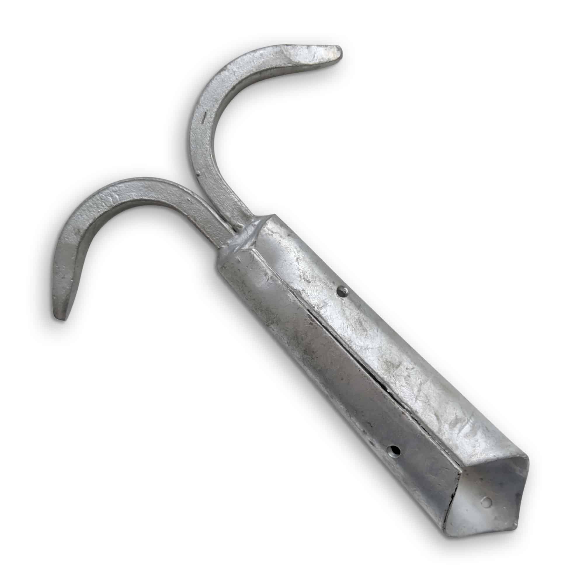 10 (254mm) Galvanised Double Boat Hook End