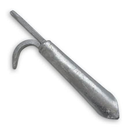 12 (305mm) Galvanised Single Boat Hook End