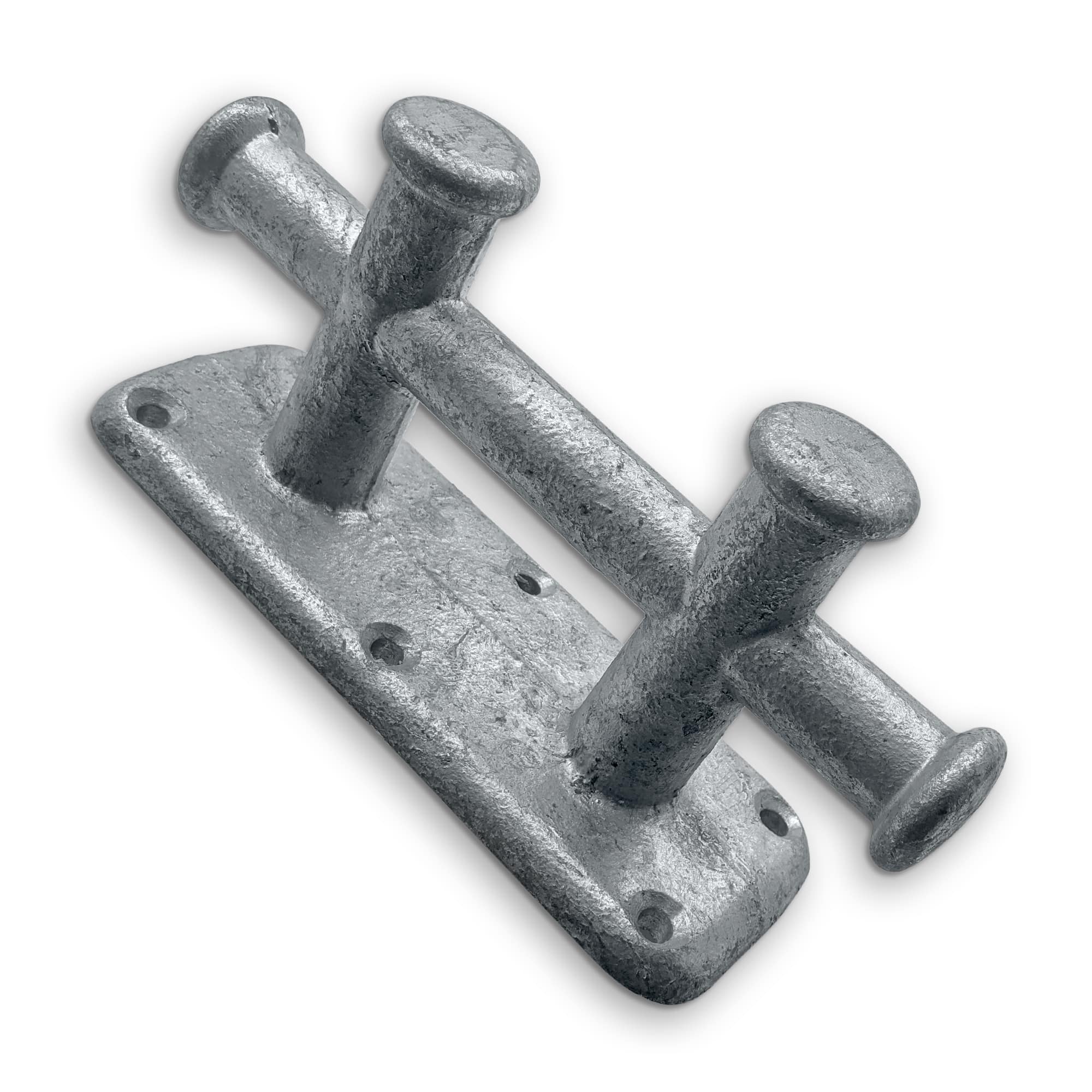 199mm (8 Inch) Double Cross Bollard Mooring  Cleat