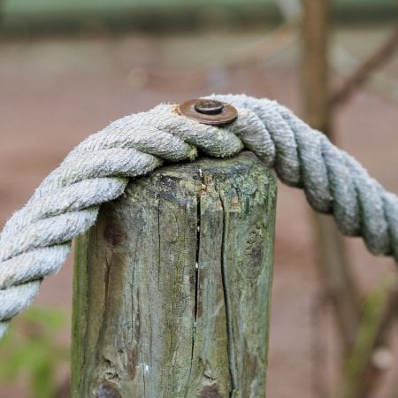 Garden Rope Fence