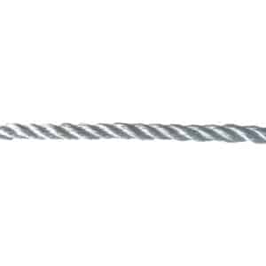 10mm White Polyester Rope (Sold By Metre)