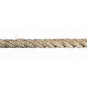 12mm Natural Flax Hemp Rope (Sold By Metre)