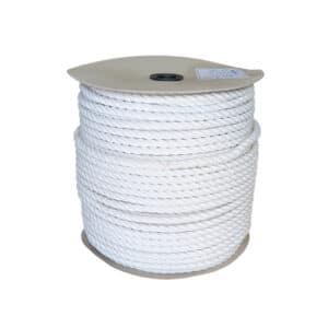 14mm White Cotton Rope (220m Reel)