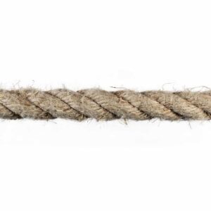 16mm Natural Flax Hemp Rope (Sold By Metre)