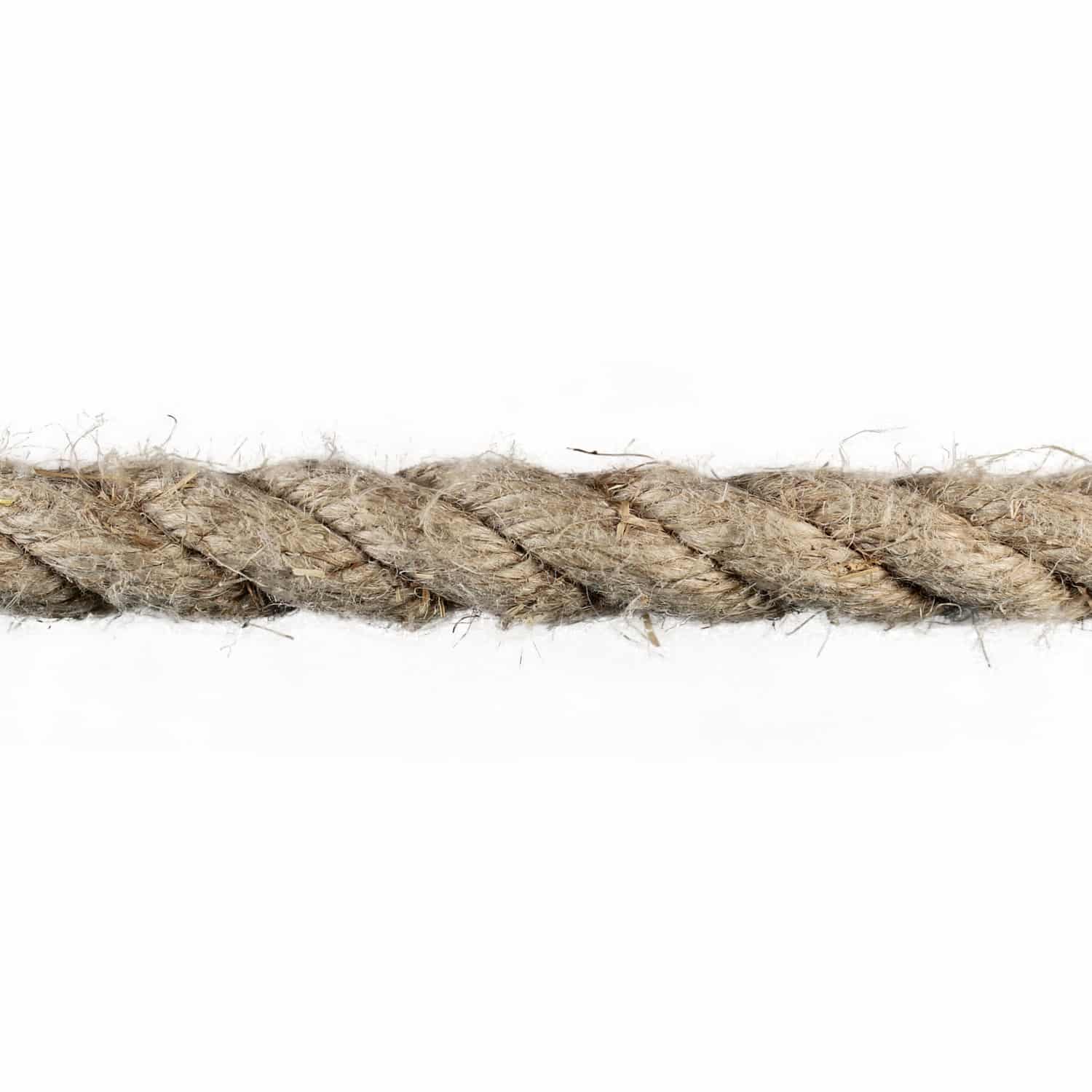 16mm Natural Flax Hemp Rope (Sold by Metre)