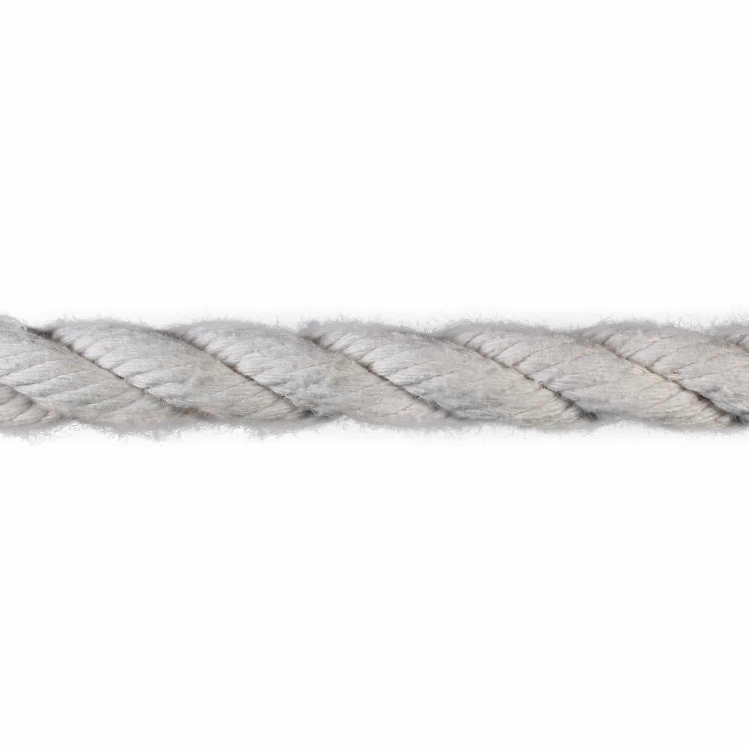 16mm White Cotton Rope (Sold by Metre)