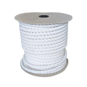 20mm White Cotton Rope (110m Reel)