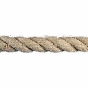 20mm Natural Flax Hemp Rope (Sold By Metre)