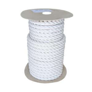 24mm White Cotton Rope (110m Reel)