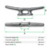 254mm-boat-cleat