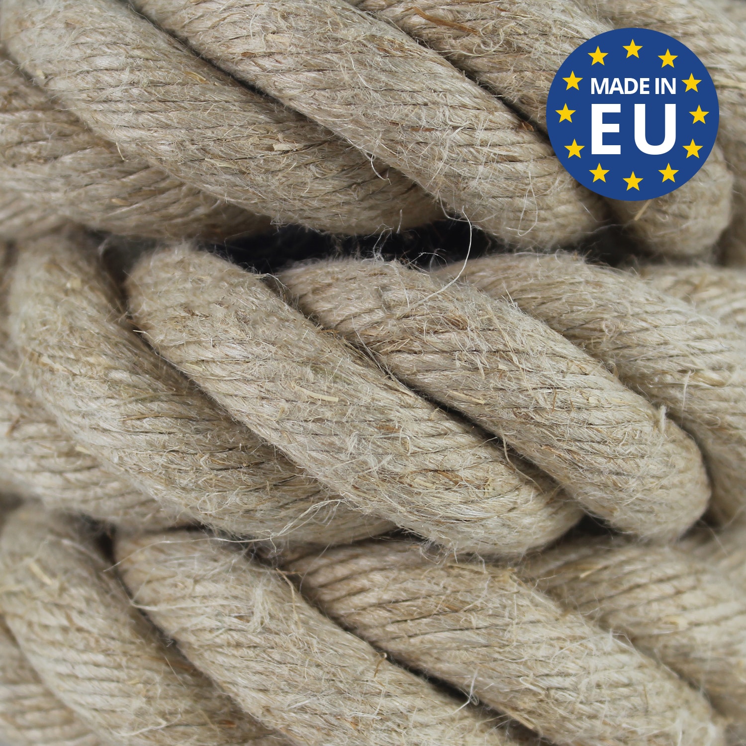 Natural Hemp Rope - 2mm to 36mm Sizes