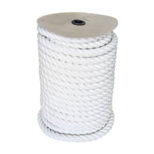 32mm White Cotton Rope (110m Reel)